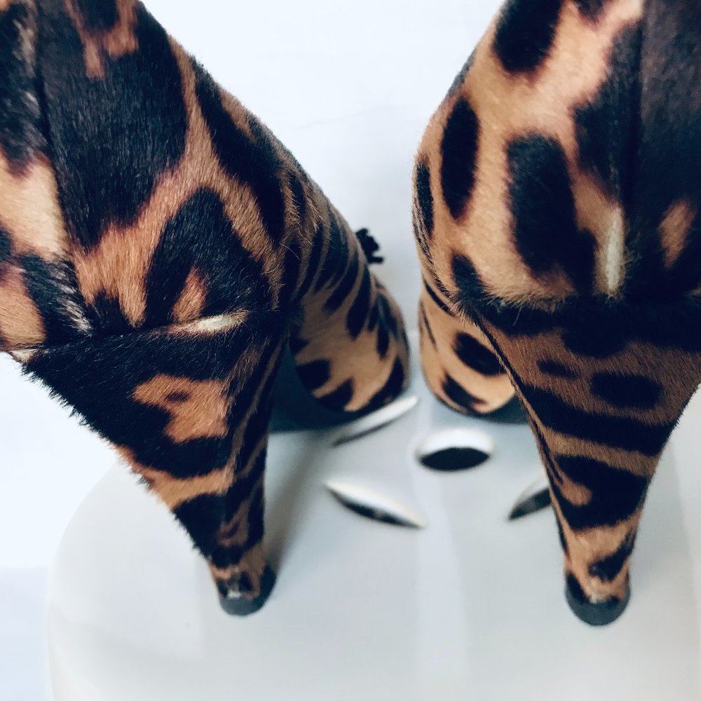 Vintage Yves St. Laurent Leopard Heels - Picture 4 of 5